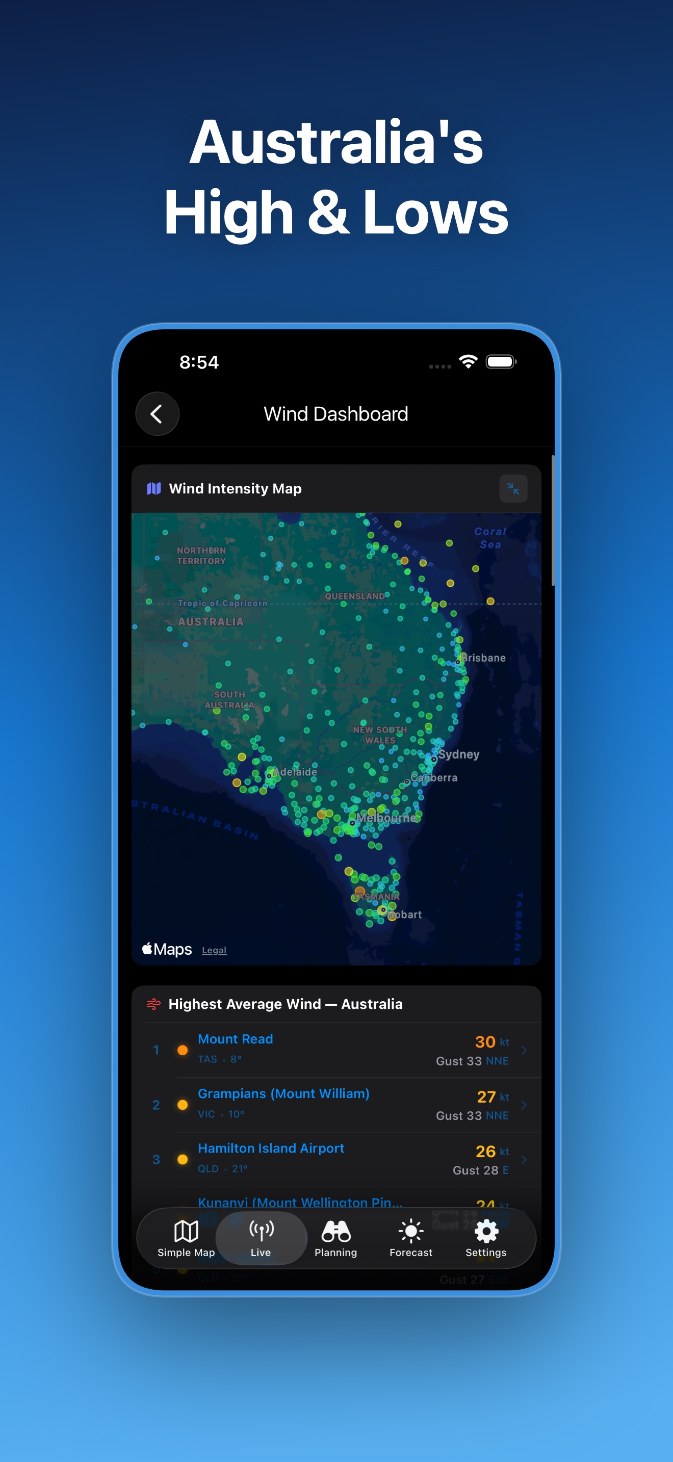 Live Wind app screenshot 6